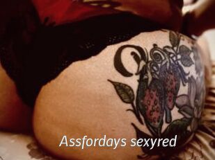 Assfordays_sexyred