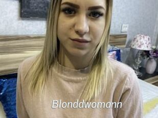 Blonddwomann