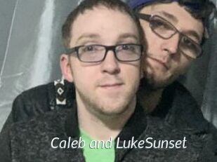Caleb_and_LukeSunset