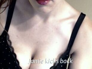 Jamie_kicks_back