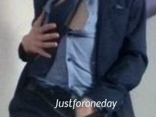 Justforoneday