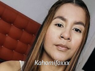 Kahomifoxxx