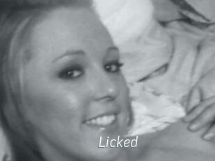 Licked