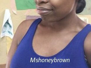 Mshoneybrown