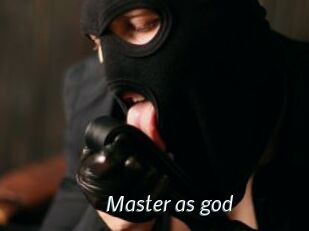 Master_as_god