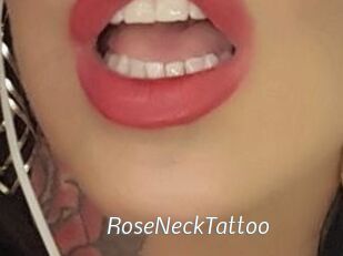 RoseNeckTattoo