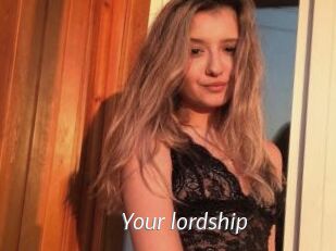 Your_lordship